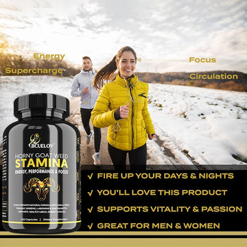 Men's Health Support Capsules,Contains Maca Root Powder Extract